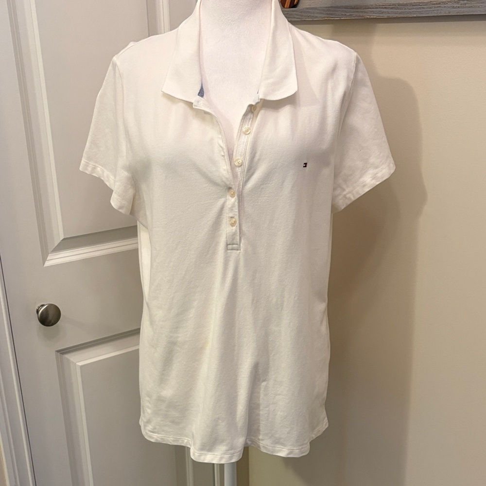 Tommy Hilfiger White Button Down Shirt XL
